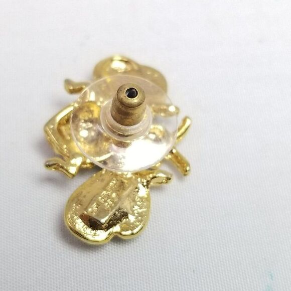 Vintage Little Bumble Bee Enamel Lapel Pin Brooch, Signed 1999 Friends Inc - Picture 3 of 7